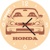 Drevené hodiny Honda Civic